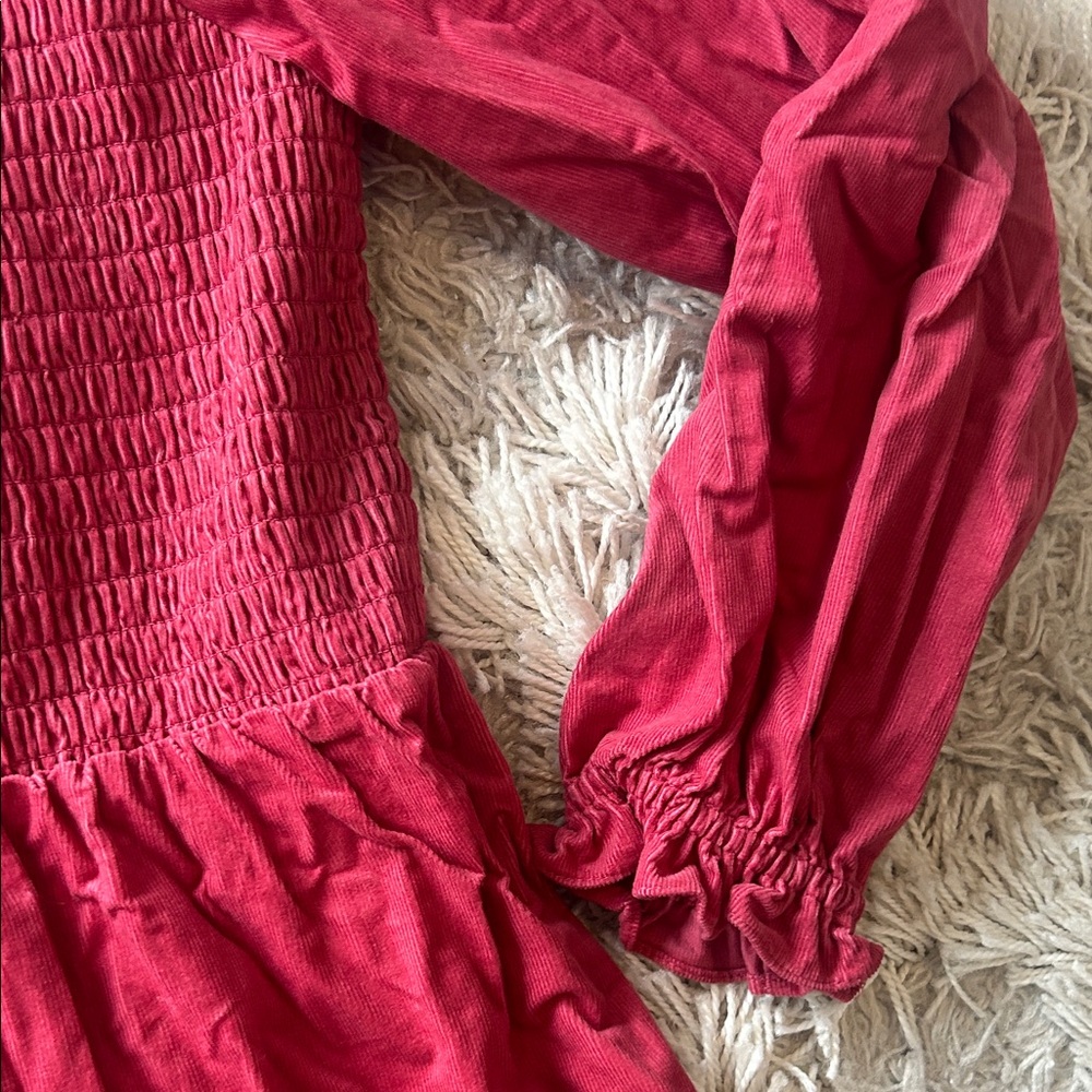 Time and Tru Burgundy Casual Dress - Picture 4 of 6